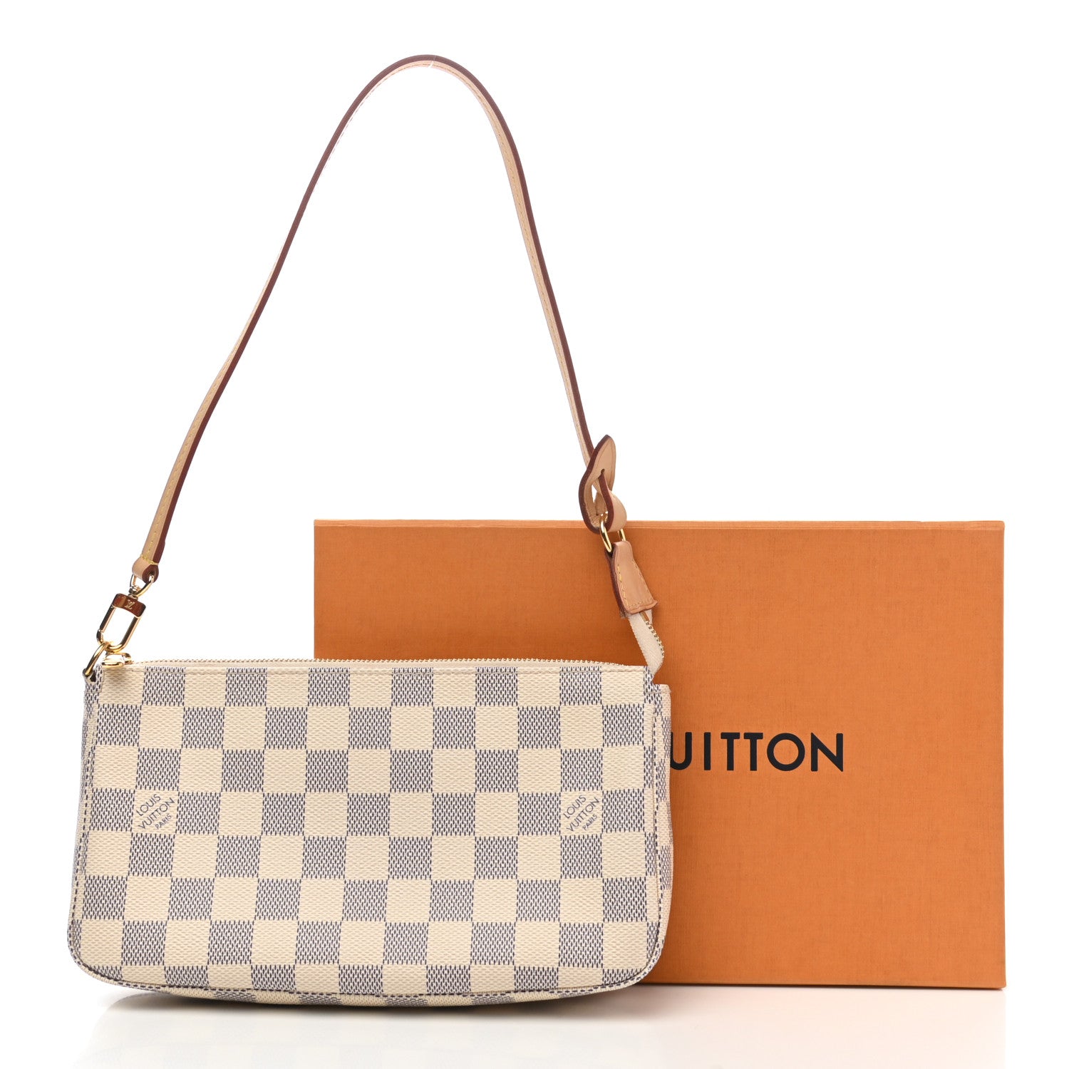 Louis Vuitton Damier Azur Pochette Accessories NM 8 of 8