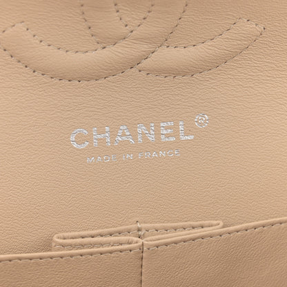 Chanel Caviar Quilted Medium Double Flap Beige Clair 6 of 11