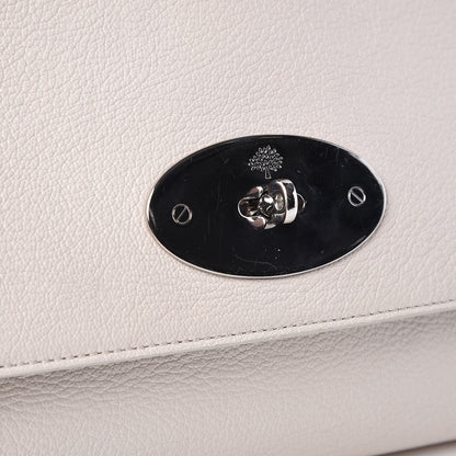 Mulberry Glossy Goatskin Medium Lily White 11 of 12