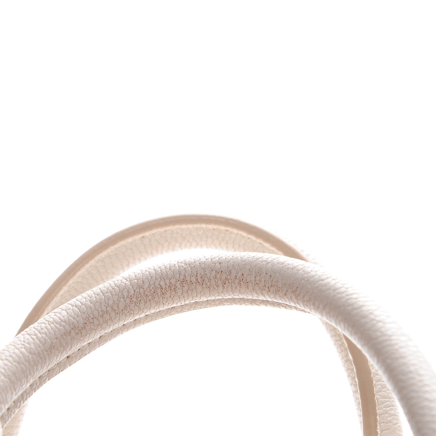 Goatskin Nano Luggage White