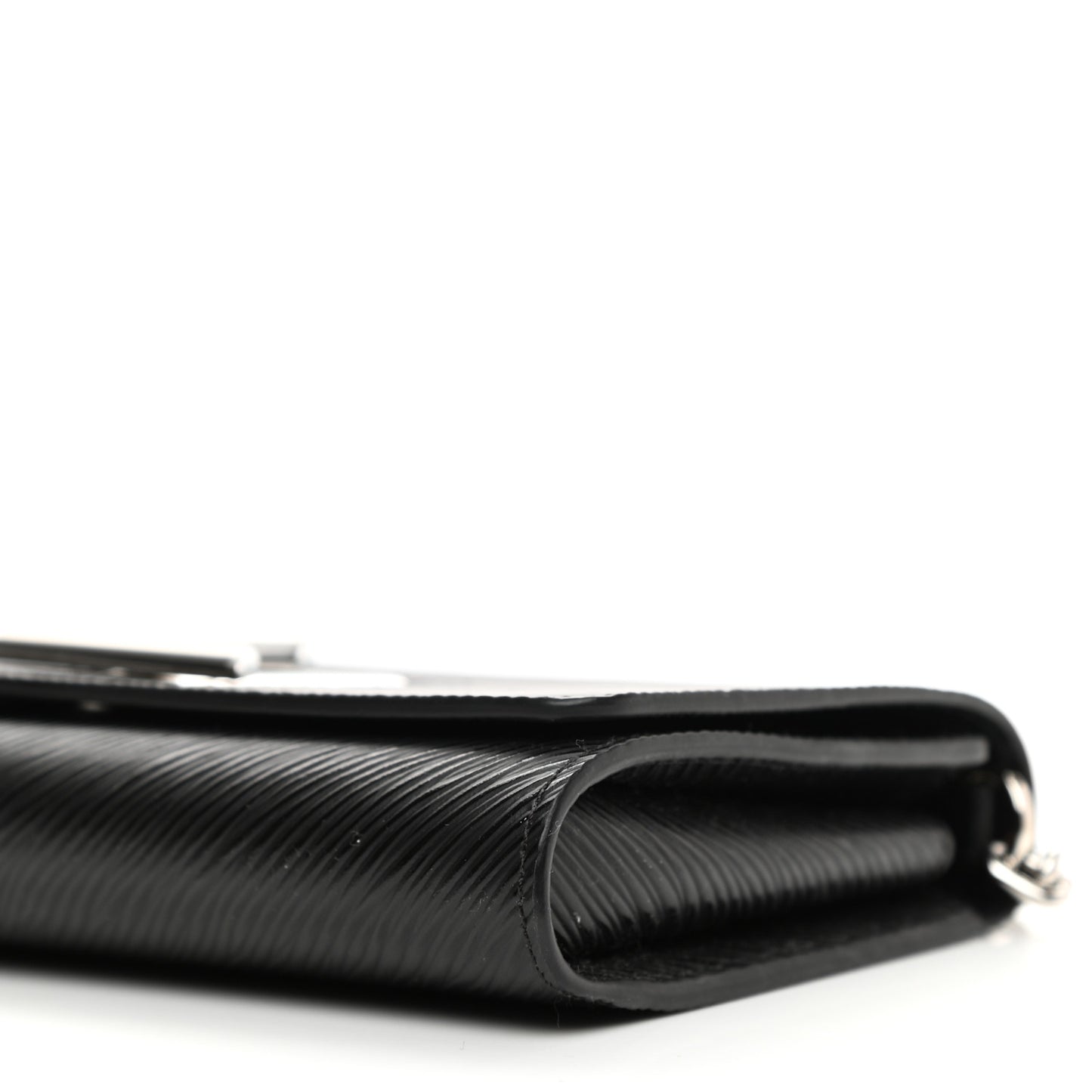 Epi Twist Chain Wallet Black