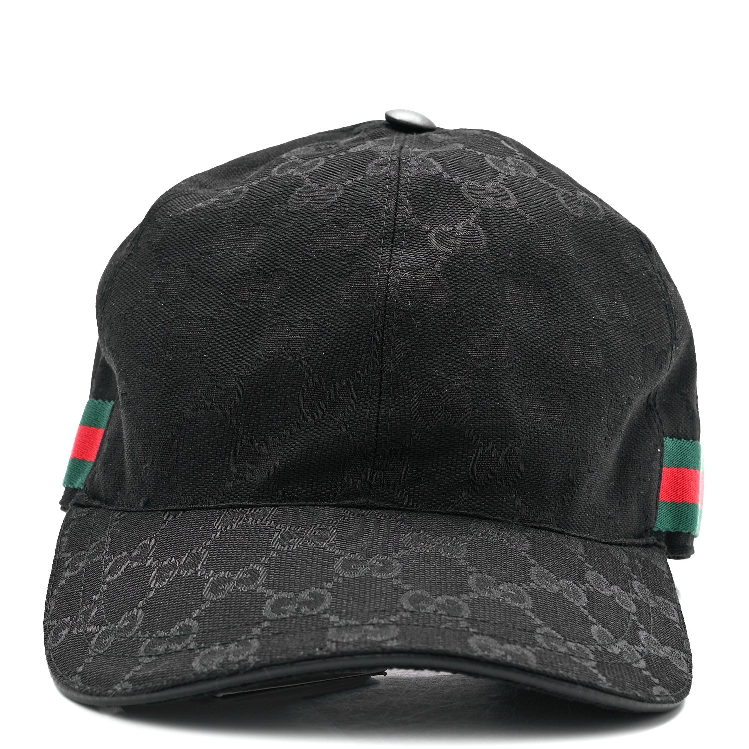 Gucci Monogram Web Baseball Hat M Black 2 of 10