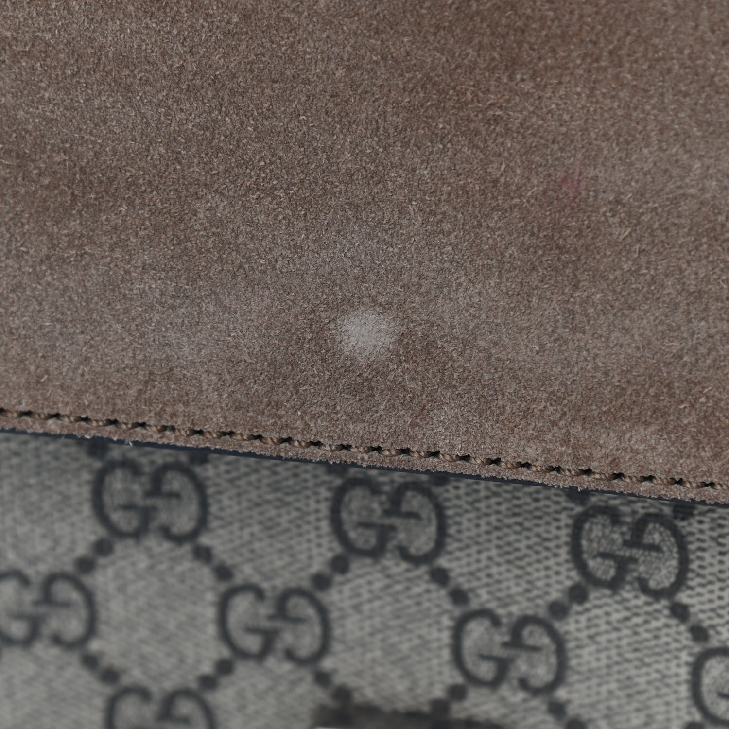 Gucci GG Supreme Monogram Mini Dionysus Shoulder Bag Taupe 7 of 9