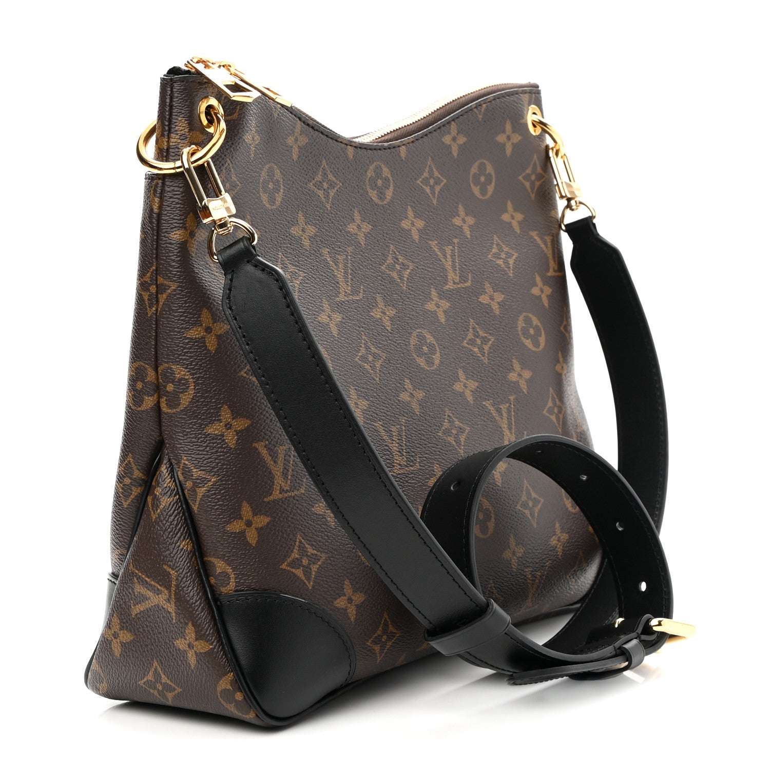 Louis Vuitton Monogram Odeon MM Black 3 of 8