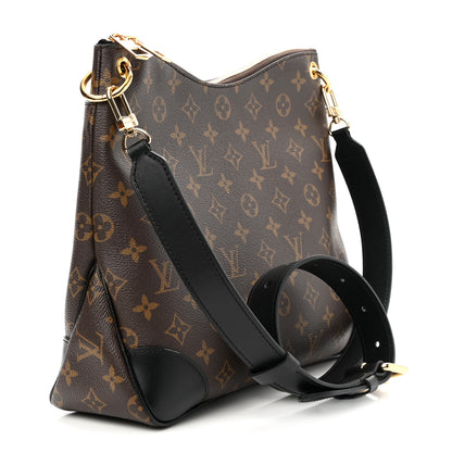 Louis Vuitton Monogram Odeon MM Black 3 of 8