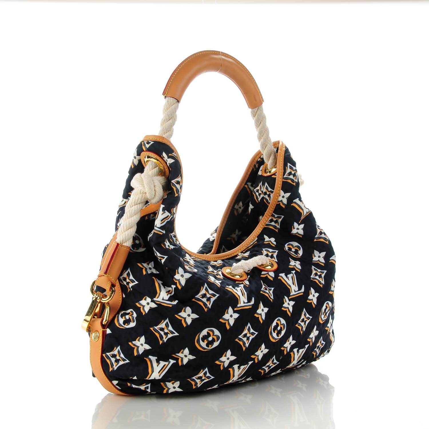 Louis Vuitton Canvas Monogram Cruise Bulles MM Navy 3 of 7