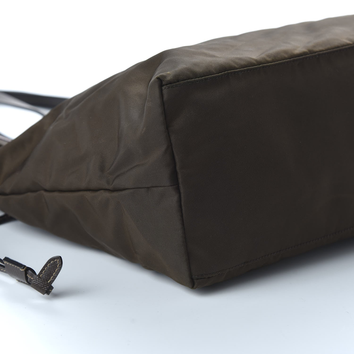 Prada Tessuto Nylon Tote Brown 6 of 9