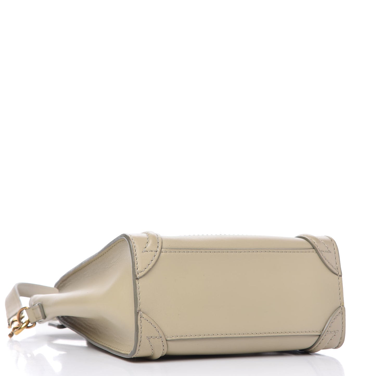 Satin Calfskin Nano Luggage Sand