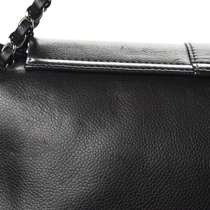 Chanel Caviar Mademoiselle Lock Accordion Flap Black 13 of 13