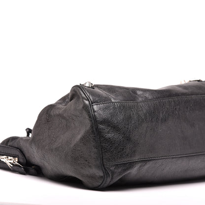 Balenciaga Agneau Giant 12 Silver Hardware Velo Black 8 of 9