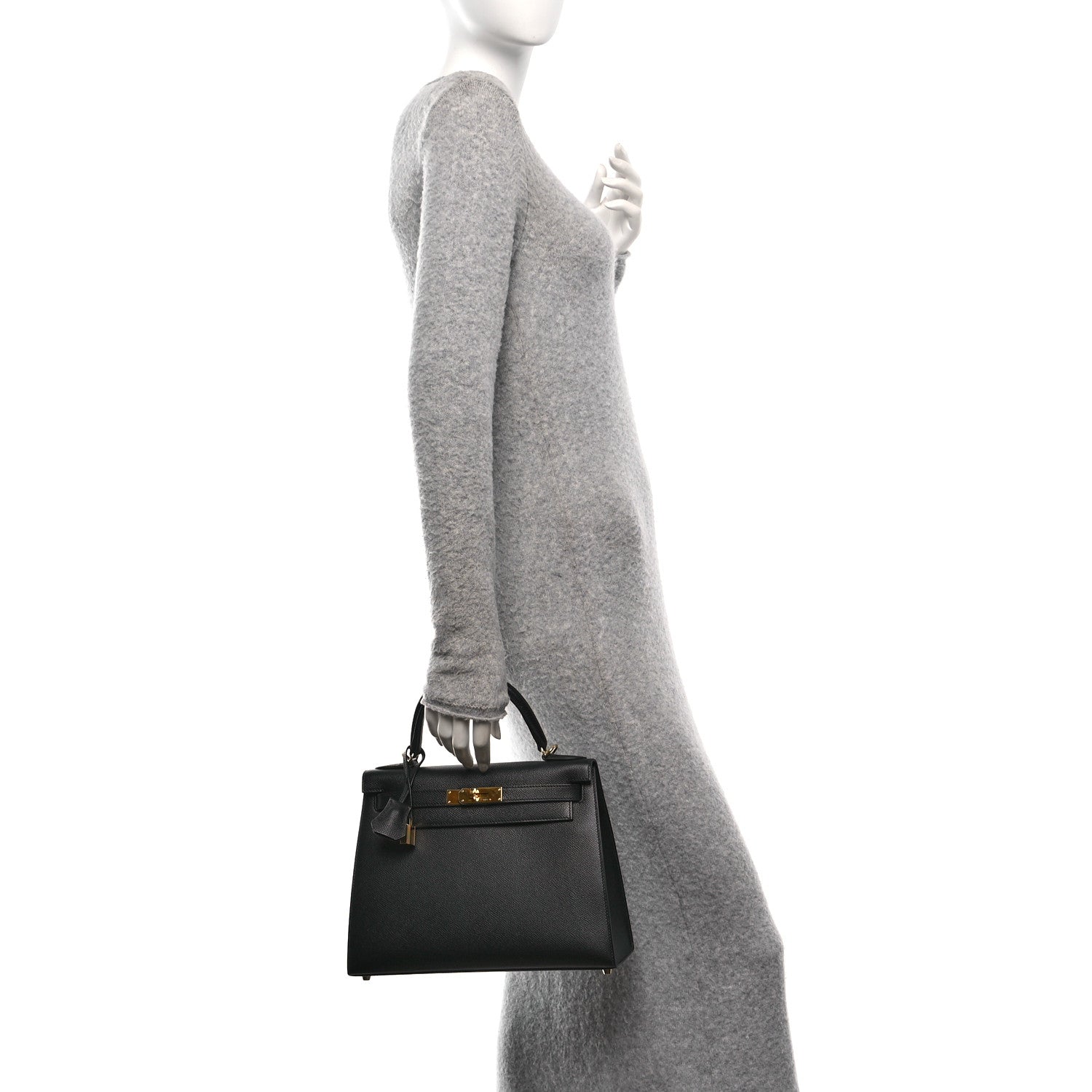 Hermes Epsom Kelly Sellier 28 Black 2 of 13