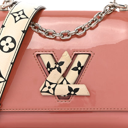 Louis Vuitton Patent Monogram Twist Shoulder Bag Blush 8 of 11