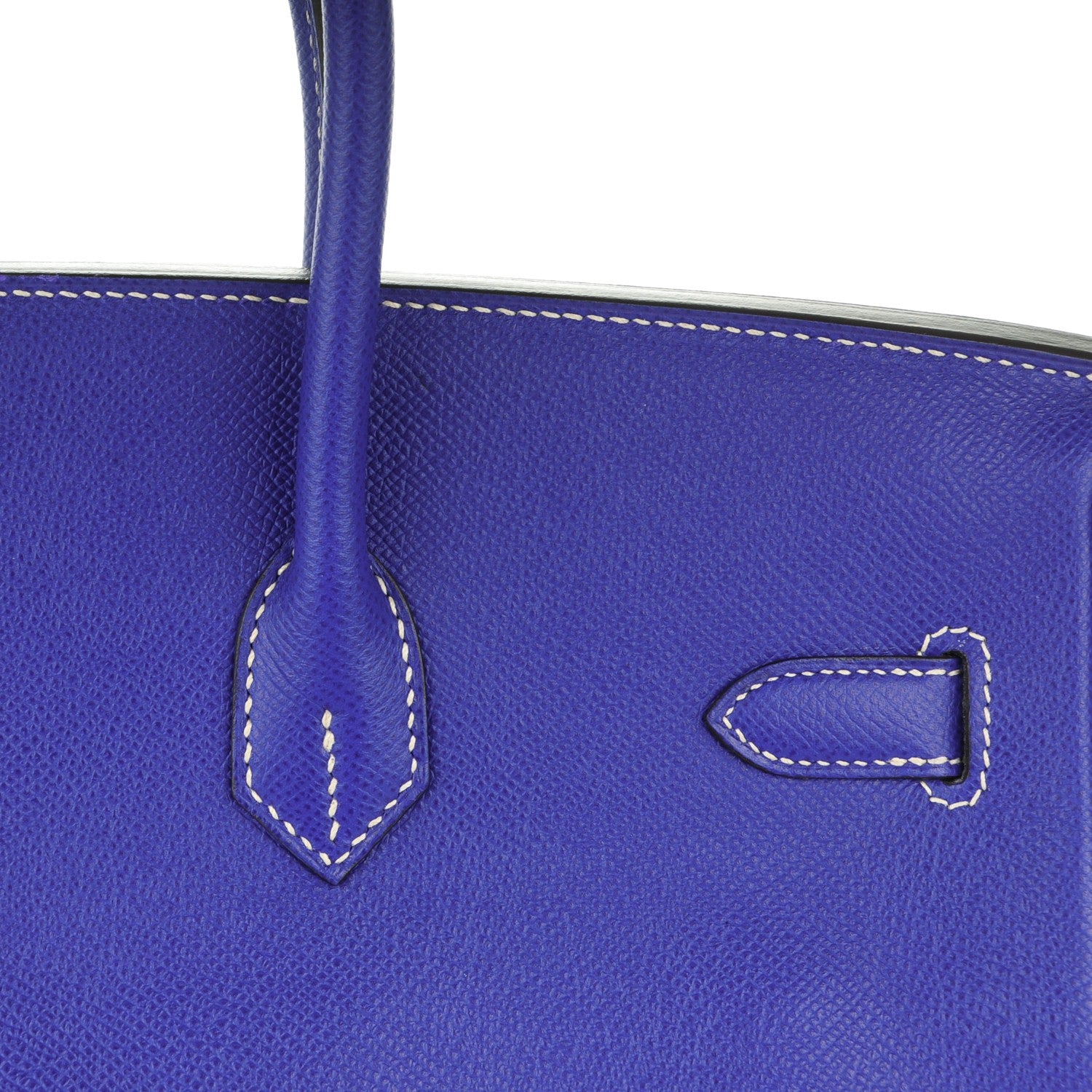 Hermes Epsom Birkin 35 Bleu Electrique Mykonos 20 of 24