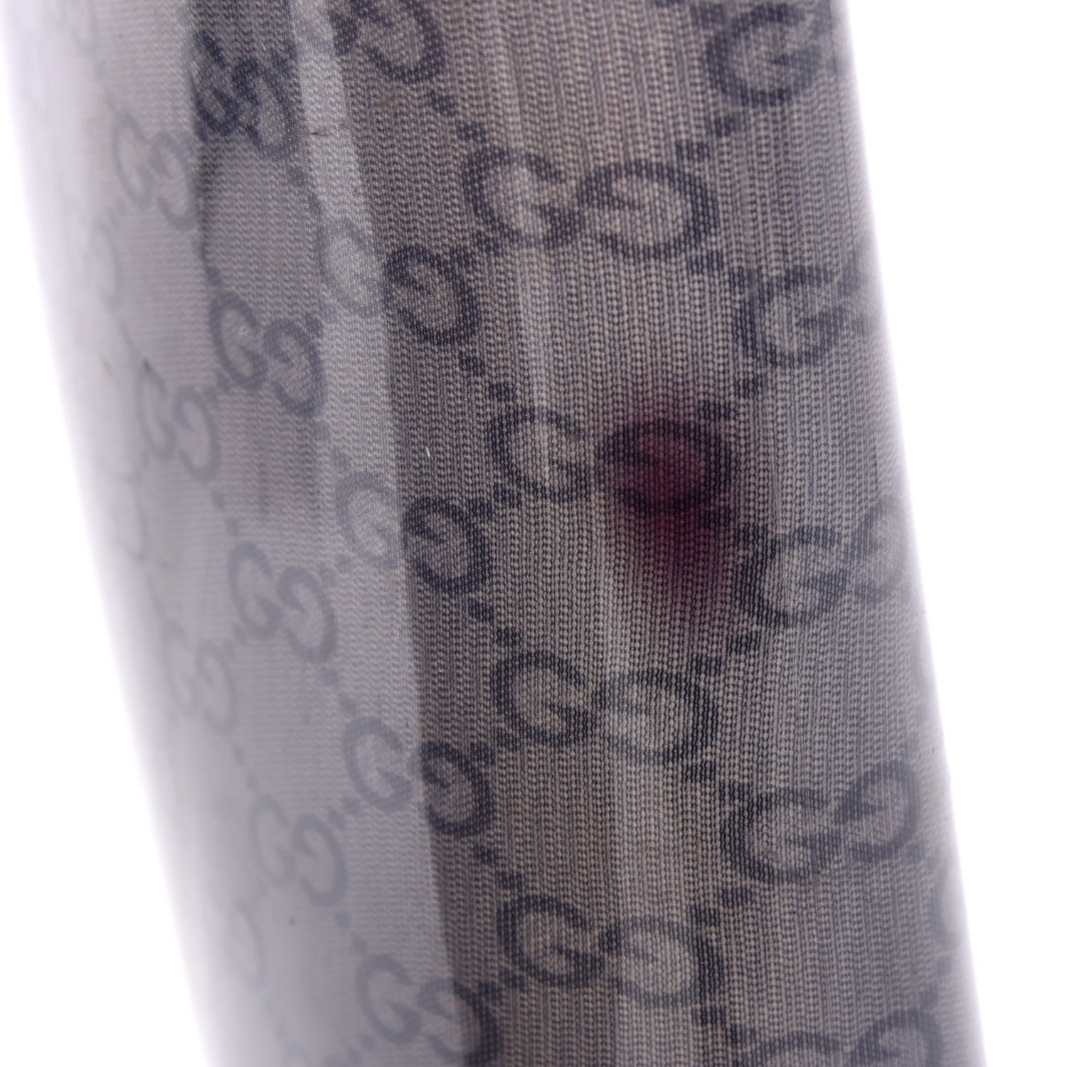 Gucci Rubber Monogram Edinburg Rain Boots 40 Transparent Blue 8 of 8