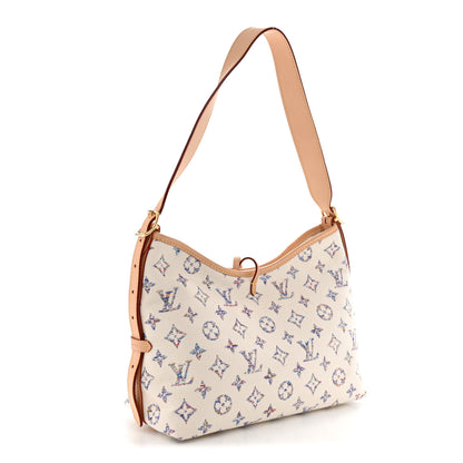 Louis Vuitton Monogram Jacquard CarryAll PM Multicolor Beige 4 of 11