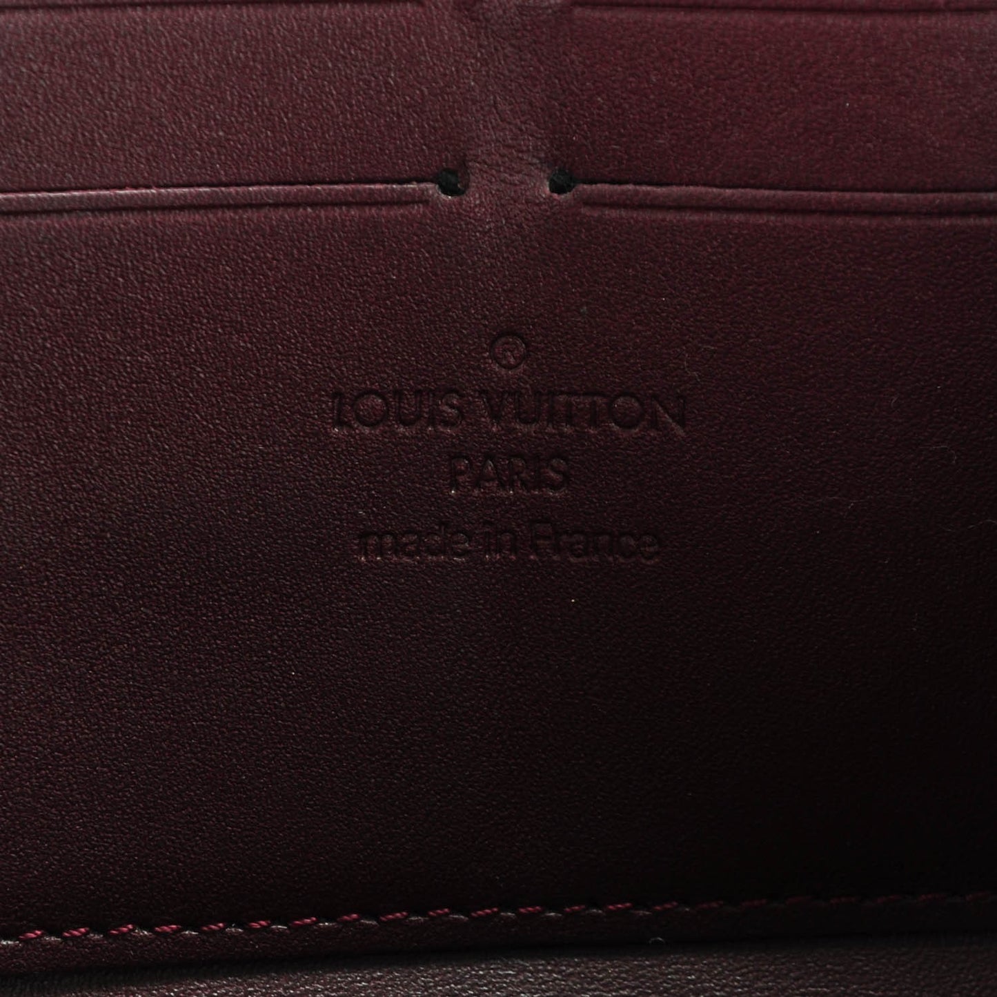 Vernis Zippy Wallet Rouge Fauviste
