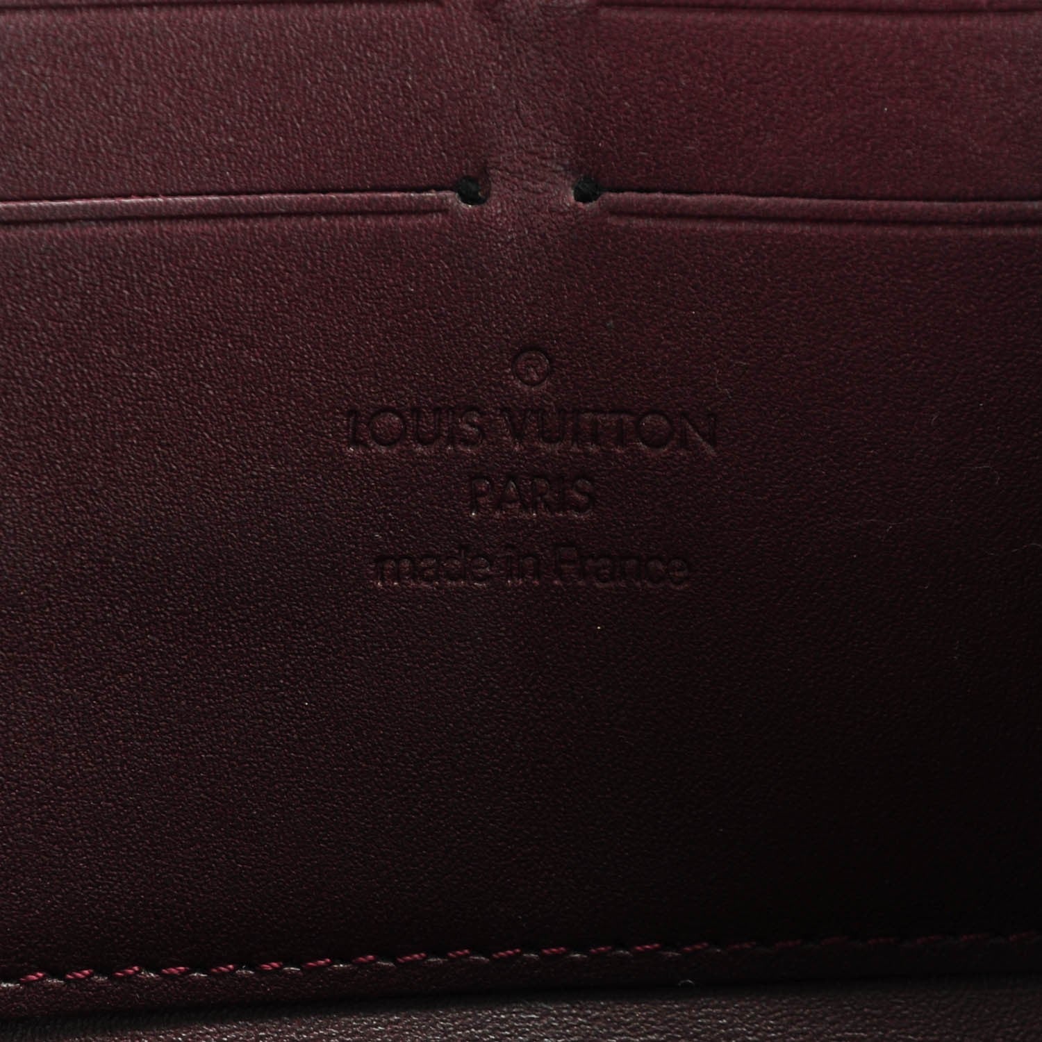 Louis Vuitton Vernis Zippy Wallet Rouge Fauviste 6 of 7