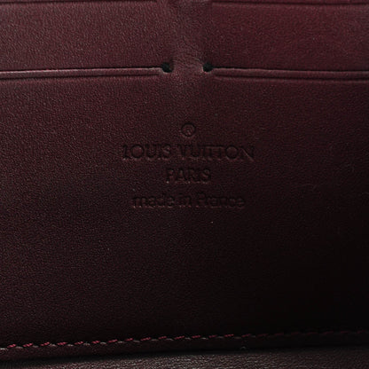 Louis Vuitton Vernis Zippy Wallet Rouge Fauviste 6 of 7