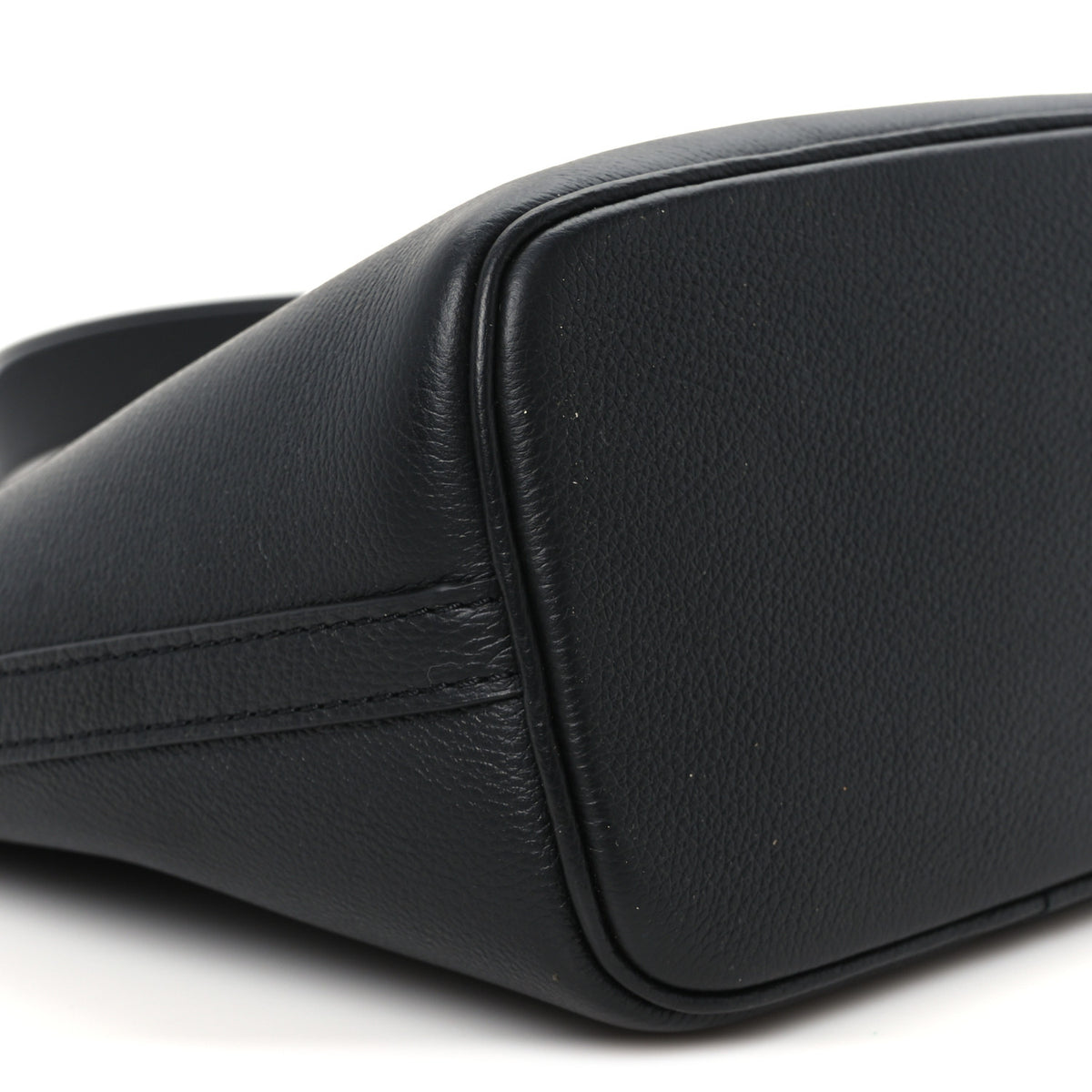 Louis Vuitton Calfskin Lock and Walk Bucket Black 8 of 9