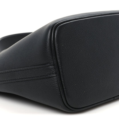 Louis Vuitton Calfskin Lock and Walk Bucket Black 8 of 9
