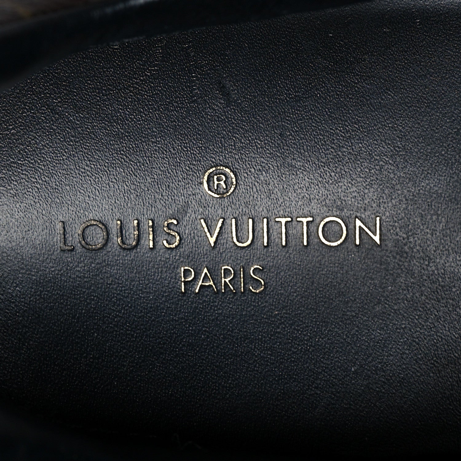 Louis Vuitton Suede Monogram Run Away Sneakers 37 Black 8 of 8