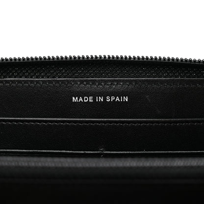 Chanel Caviar Quilted Boy Long Zip Around Wallet Black 7 of 8