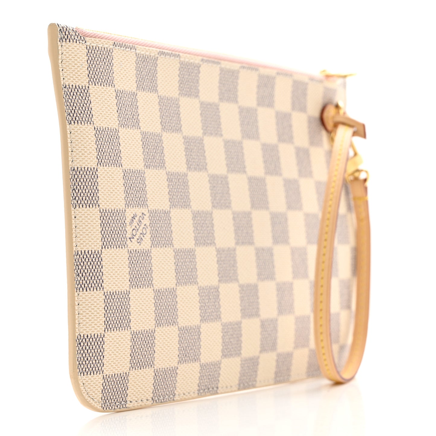 Damier Azur Neverfull MM GM Pochette Rose Ballerine