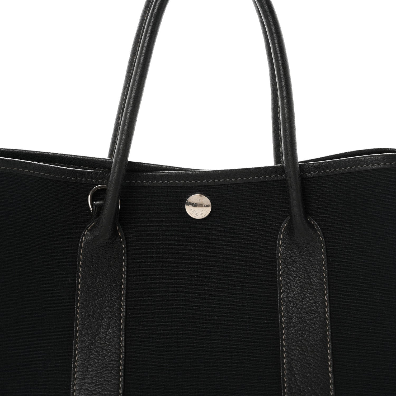 Hermes Toile Officier Negonda Garden Party 30 TPM Black 8 of 10