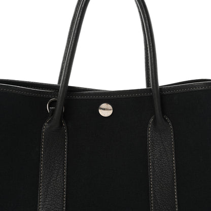 Hermes Toile Officier Negonda Garden Party 30 TPM Black 8 of 10