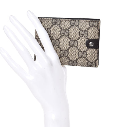 Gucci GG Plus Monogram Bi-Fold Wallet Dark Brown 2 of 7