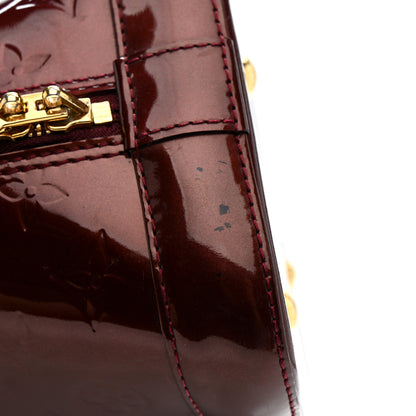 Louis Vuitton Vernis Alma PM Rouge Fauviste 14 of 15
