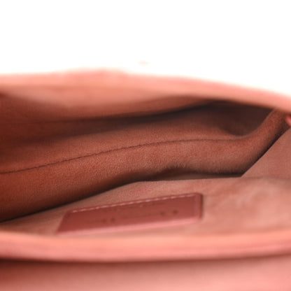 Christian Dior Velvet Crystal Mini Saddle Bag Pink 5 of 10