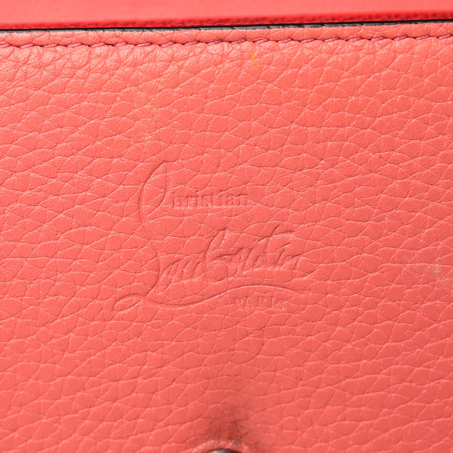 Calfskin Boudoir Chain Wallet Capucine