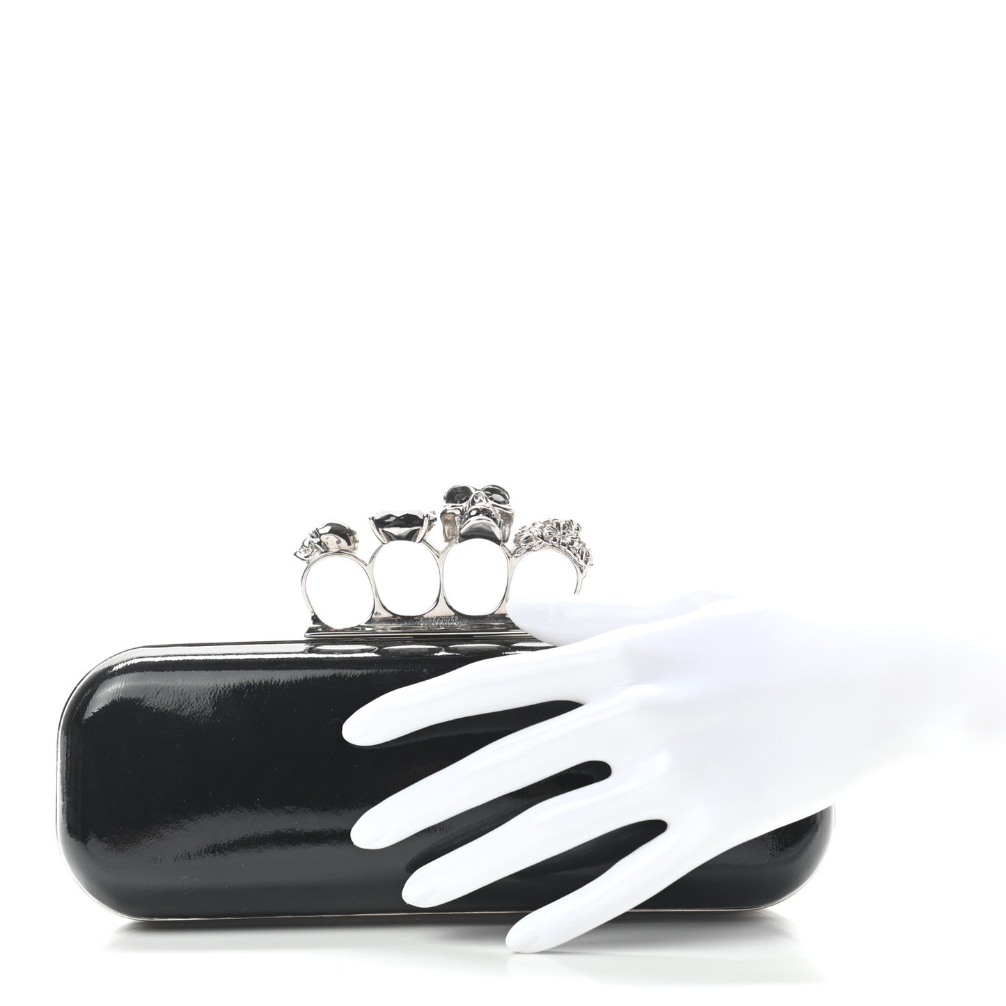 Patent Knuckle Box Clutch Black