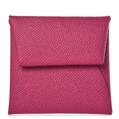 Hermes Epsom Bastia Coin Purse Rose Pourpre 1 of 8