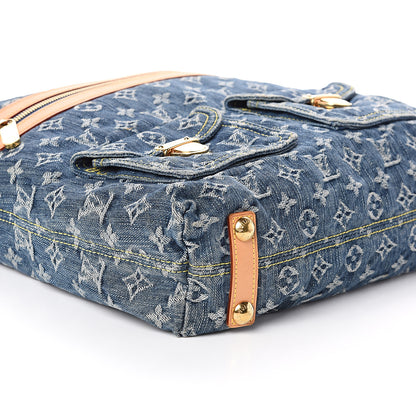 Louis Vuitton Denim Baggy GM Blue 7 of 8