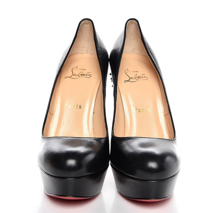 Christian Louboutin Kid Patent Taclou 140 Pumps 37 Black 2 of 8