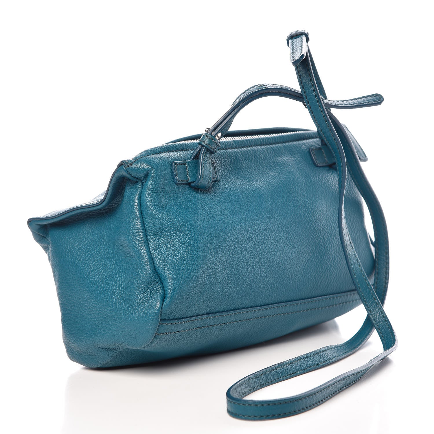 Givenchy Sugar Goatskin Mini Pandora Medium Blue 3 of 9