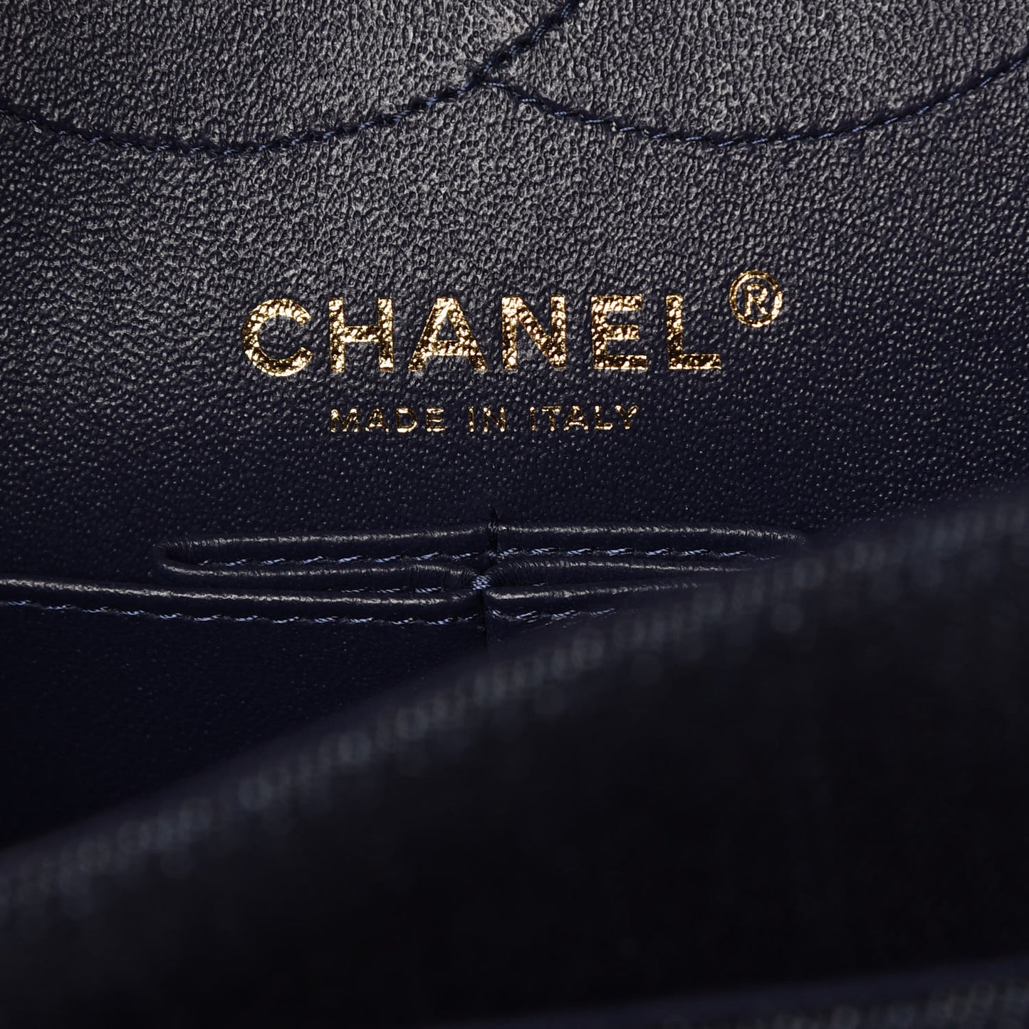 Denim Quilted 2.55 Reissue 225 Flap Dark Blue