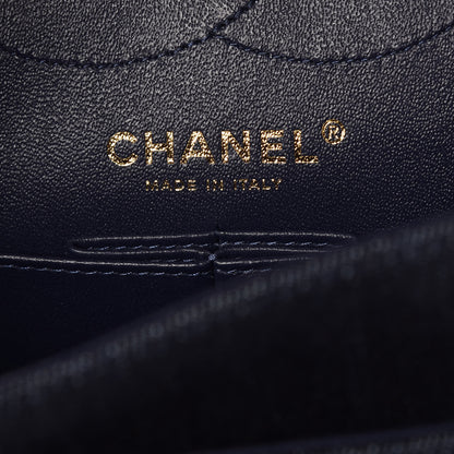 Chanel Denim Quilted 2.55 Reissue 225 Flap Dark Blue 6 of 9