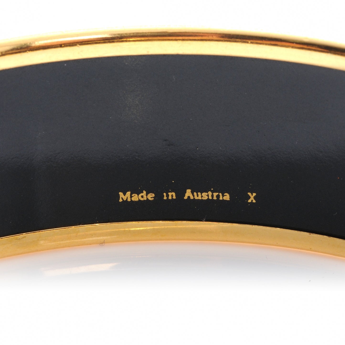 Enamel Printed Lion Wide Bracelet 65