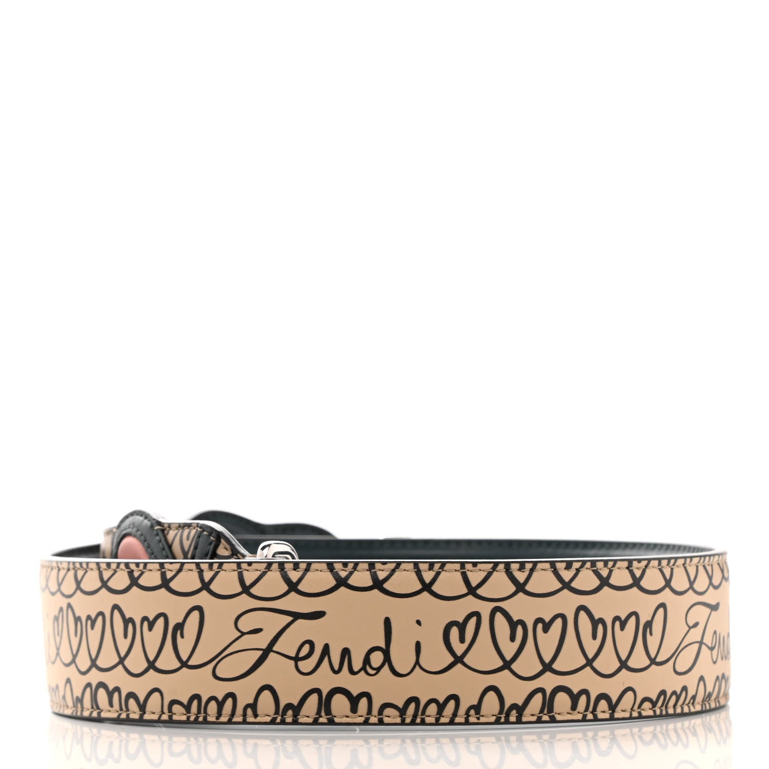 Fendi Calfskin Open Your Heart Strap You Amido Amazzonia Multicolor 2 of 5