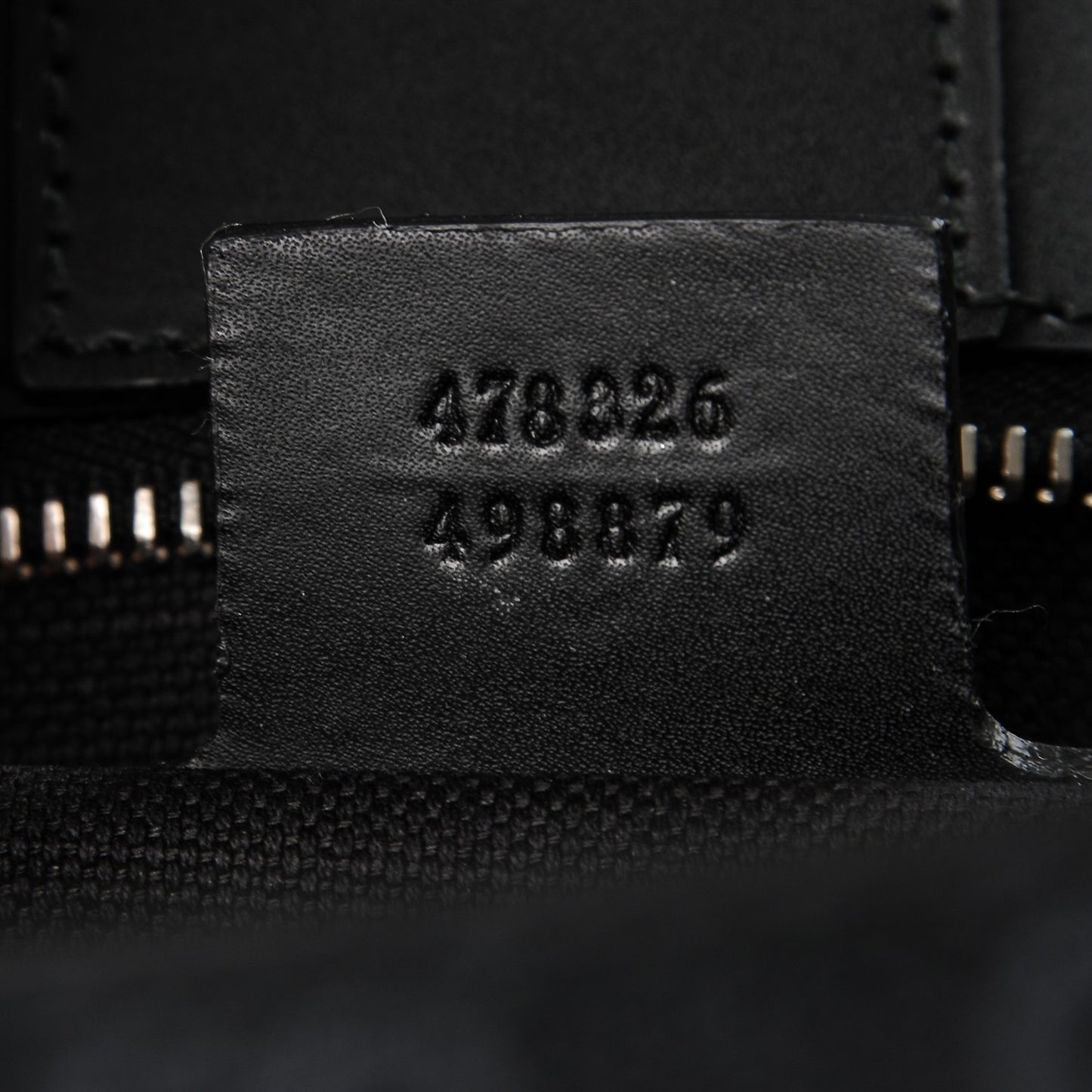 GG Supreme Monogram Web Angry Cat Embroidered Vertical Tote Black Grey