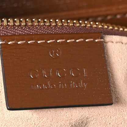 Gucci Azalea Calfskin Horsebit 1955 Shoulder Bag Brown Sugar 6 of 10