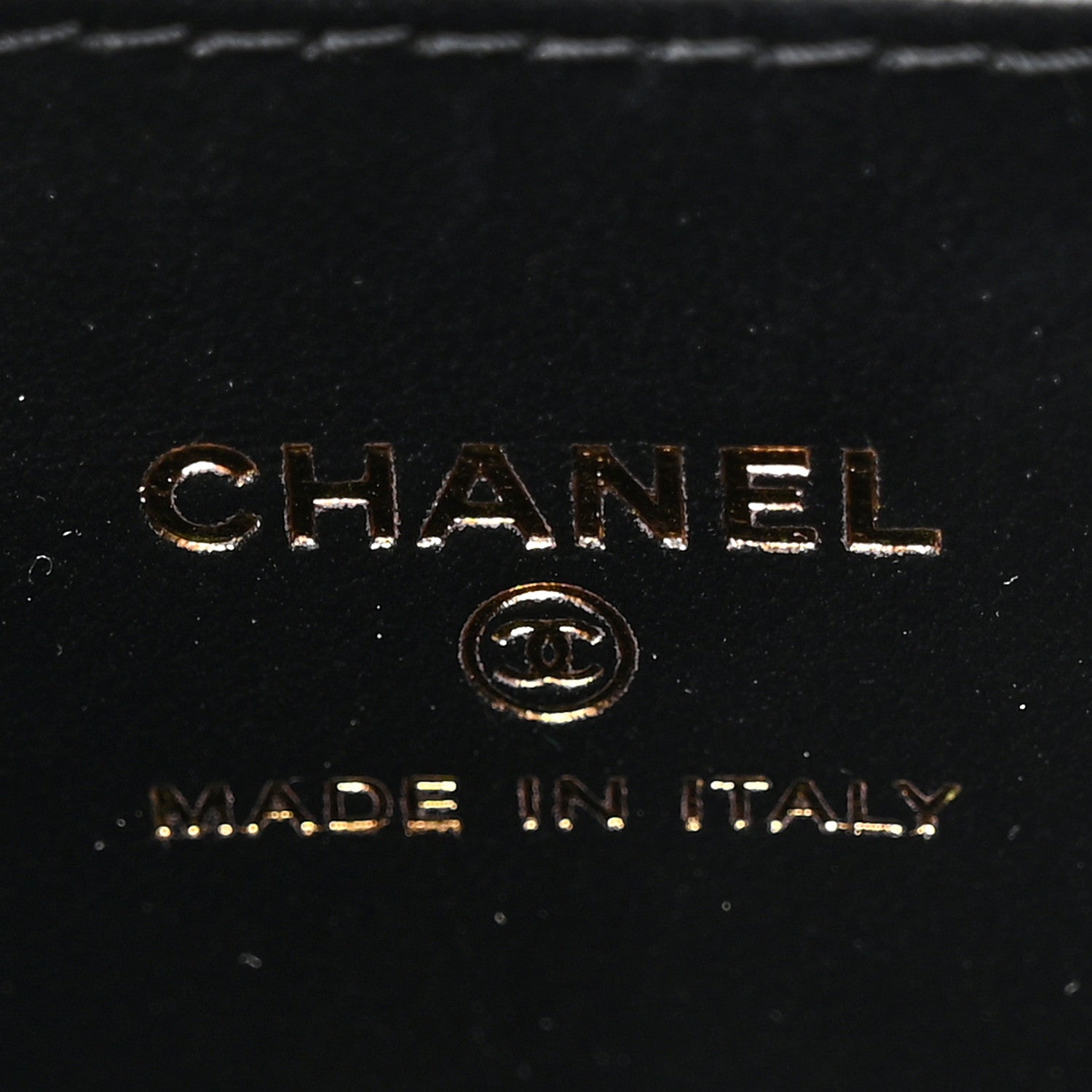 Chanel Shiny Aged Calfskin Quilted Mini Nano Kelly Shopper Black 6 of 9