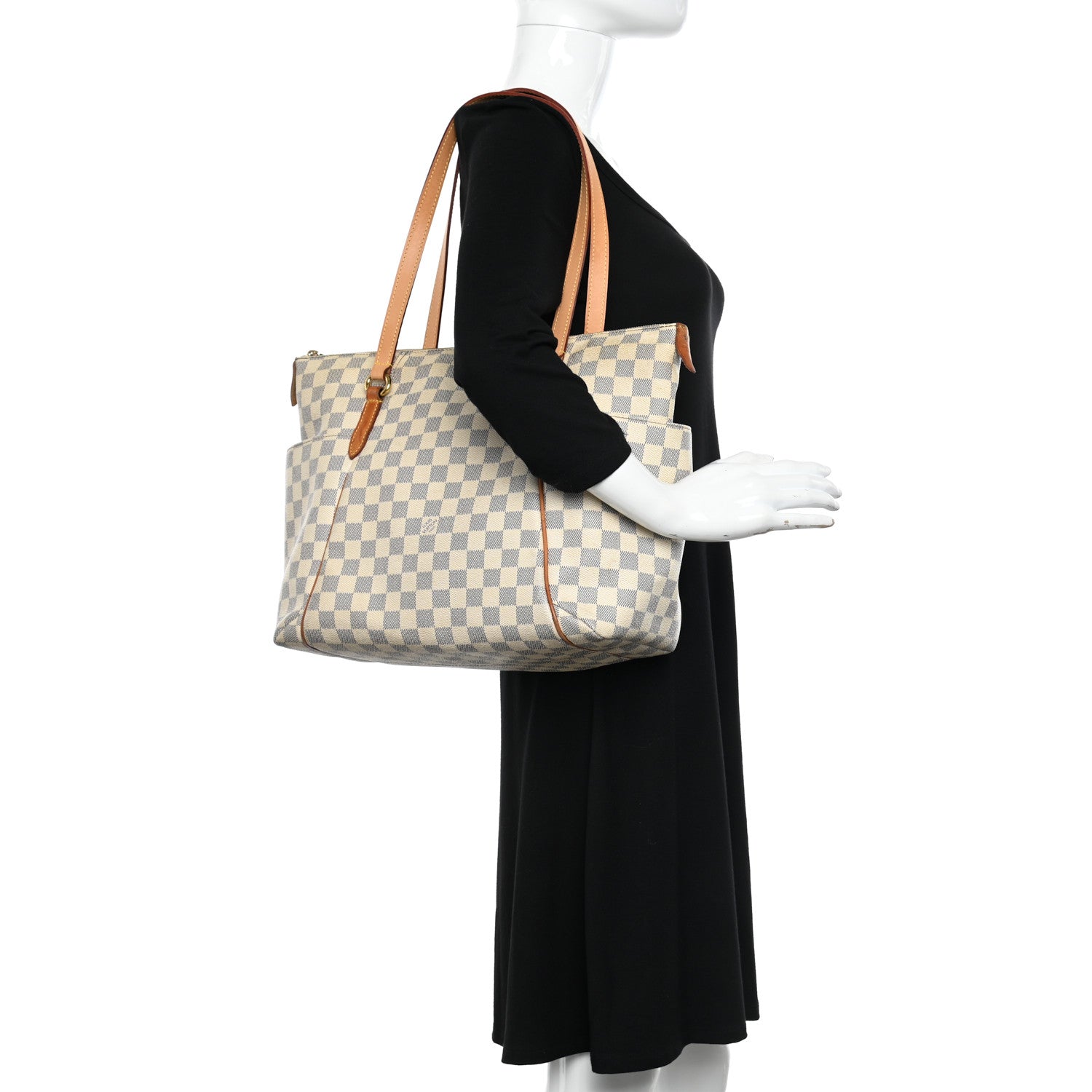 Louis Vuitton Damier Azur Totally MM 2 of 14
