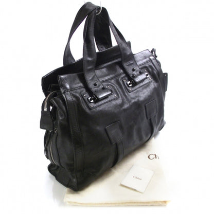 Chloe Leather Large Tracy Tote Black 3 of 11
