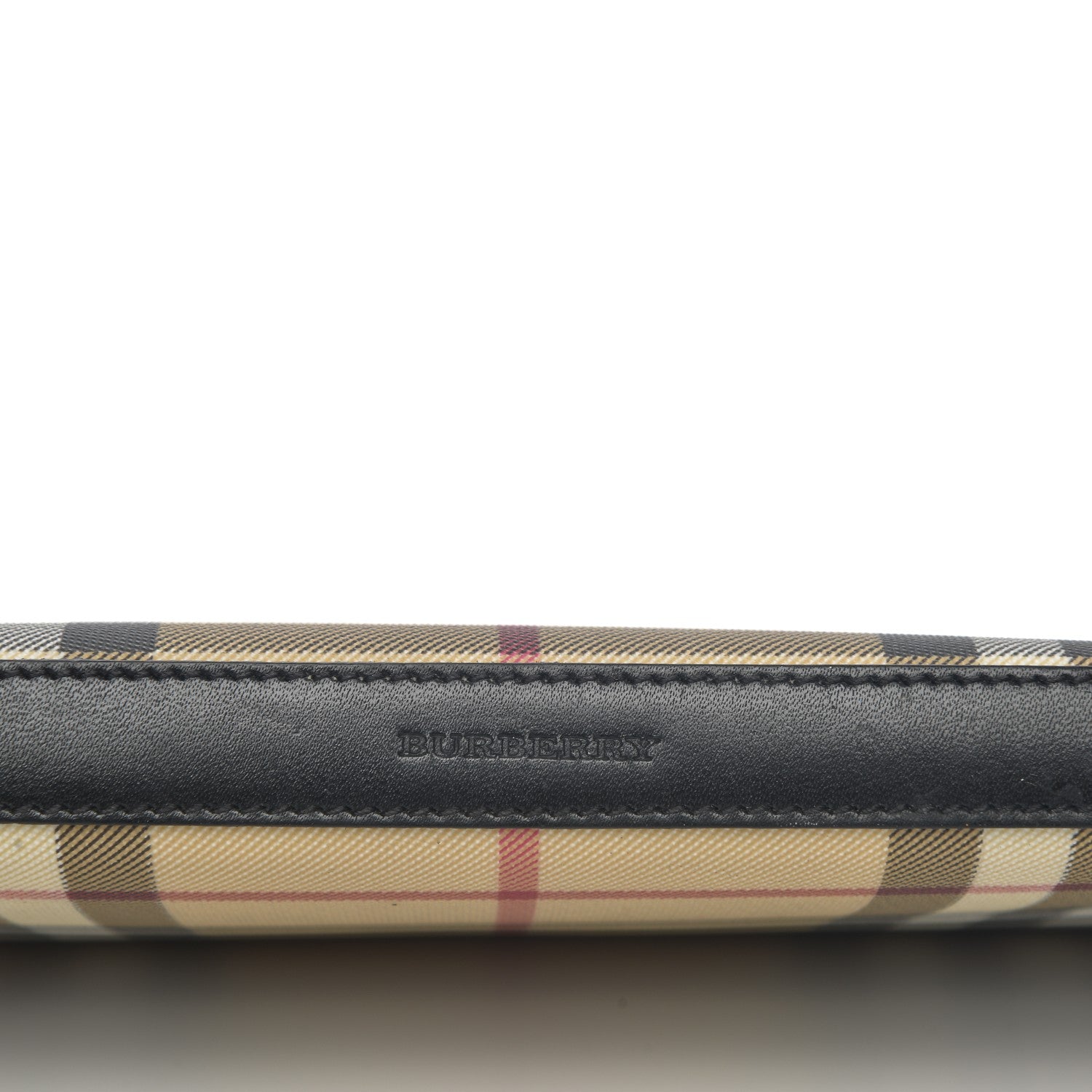 Burberry House Check Large Ziggy Zip Around Wallet Black 8 of 8