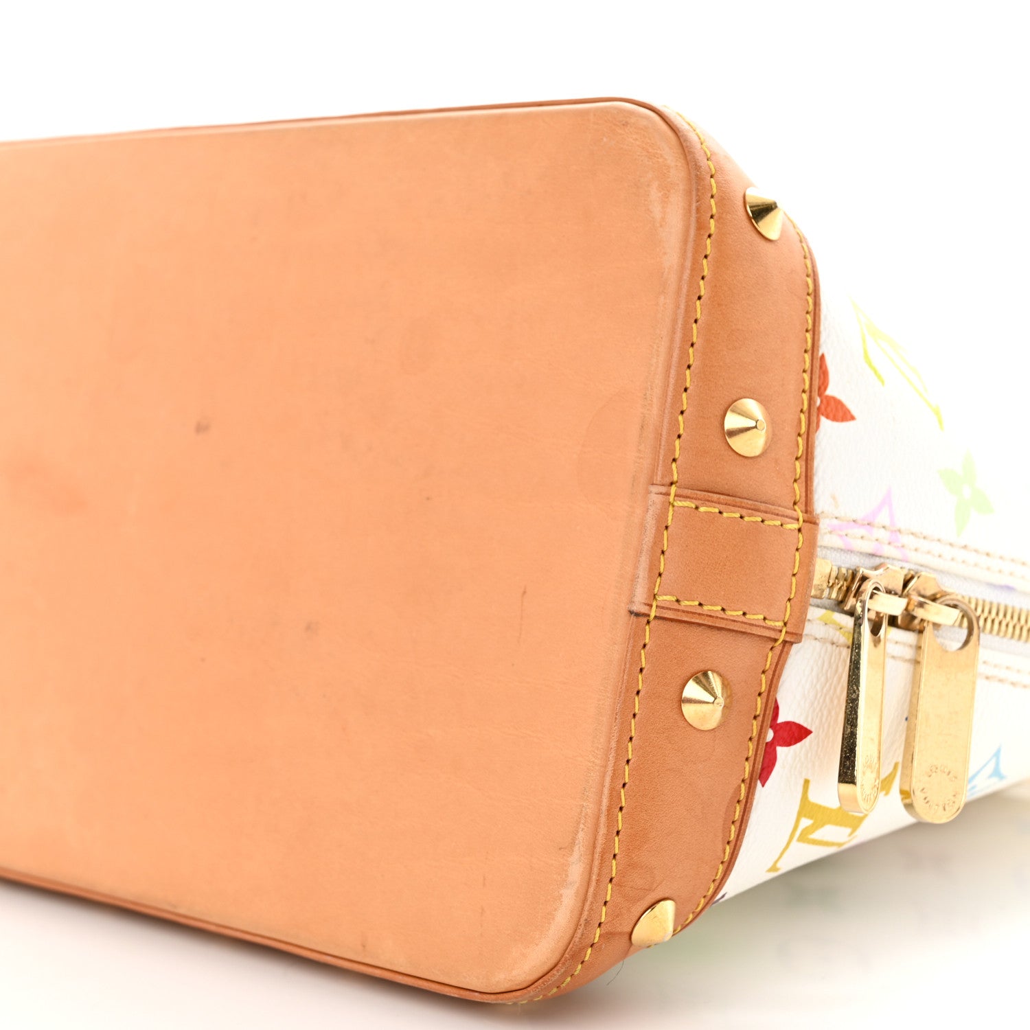 Louis Vuitton LOUIS VUITTON Monogram Multicolor Alma PM White 10 of 22
