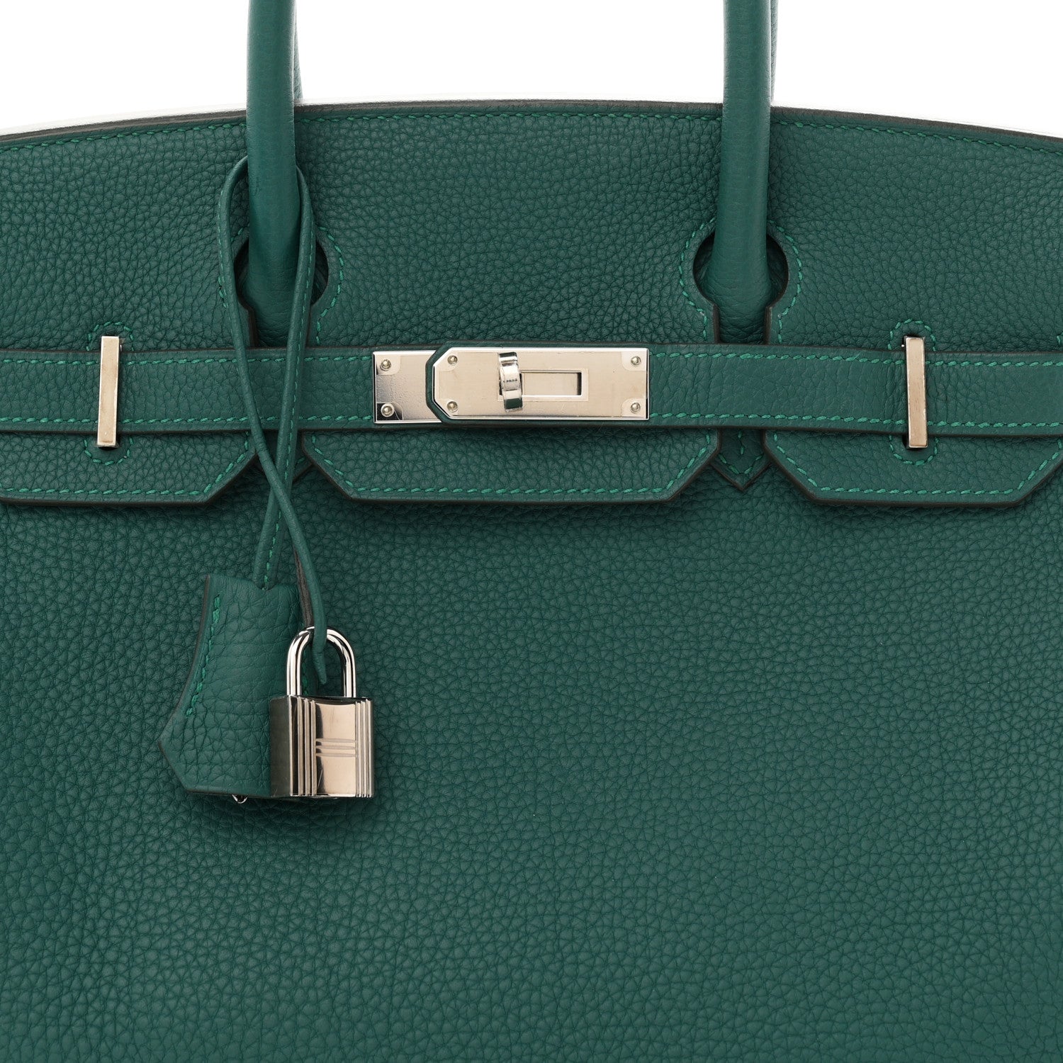 Hermes Togo Birkin 30 Malachite 8 of 11